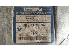 Recambio de centralita motor uce para renault kangoo (f/kc0) 1.9 diesel referencia OEM IAM 7700104956  