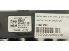 Recambio de modulo electronico para bmw serie x1 (f48) 2.0d turbo 150 fap referencia OEM IAM 858990702  