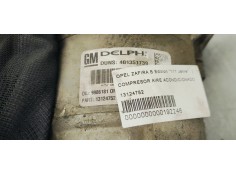 Recambio de compresor aire acondicionado para opel zafira b edition ´´111 jahre´´ referencia OEM IAM 13124752  