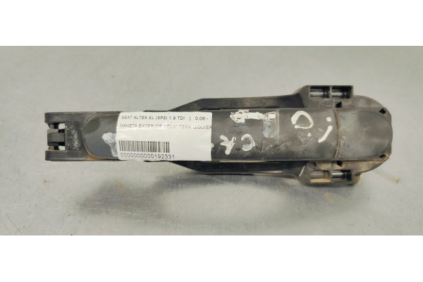 Recambio de maneta exterior delantera izquierda para seat altea xl (5p5) 1.9 tdi referencia OEM IAM   