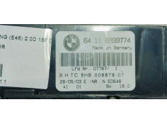 Recambio de mando climatizador para bmw serie 3 touring (e46) 2.0d 150 [320] referencia OEM IAM 64116939774  