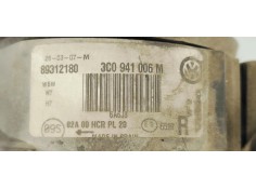 Recambio de faro derecho para volkswagen passat berlina (3c2) 2.0 tdi 140 referencia OEM IAM 3C0941006M  