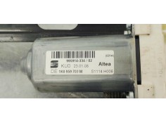 Recambio de elevalunas trasero izquierdo para seat altea xl (5p5) 1.9 tdi referencia OEM IAM 1K0959703M  