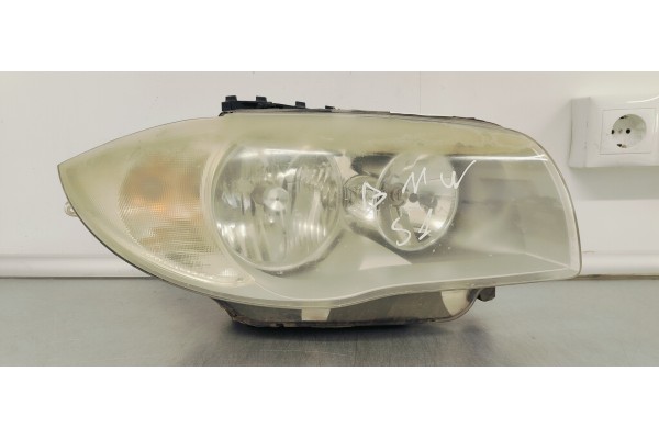 Recambio de faro derecho para bmw serie 1 berlina (e81/e87) 2.0i 130 [118] referencia OEM IAM 63126924486  