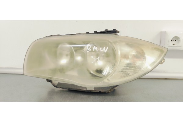 Recambio de faro izquierdo para bmw serie 1 berlina (e81/e87) 2.0i 130 [118] referencia OEM IAM 63126924485  
