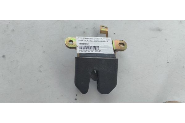Recambio de cerradura maletero / porton para volkswagen passat berlina (3b3) advance 4motion referencia OEM IAM 3B5827505  