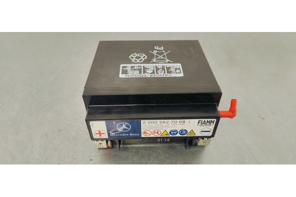 Recambio de bateria para mercedes-benz clase a (w176) 2.2cdi 136 [200] fap referencia OEM IAM A0009827008  