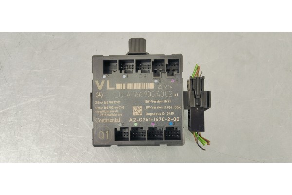 Recambio de modulo electronico para mercedes-benz clase a (w176) 2.2cdi 136 [200] fap referencia OEM IAM A1669004002  