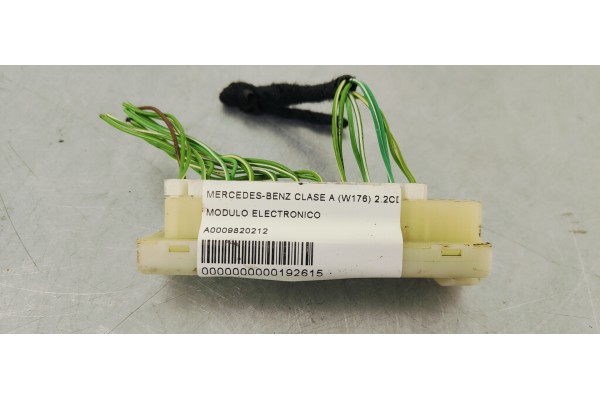 Recambio de modulo electronico para mercedes-benz clase a (w176) 2.2cdi 136 [200] fap referencia OEM IAM A0009820212  
