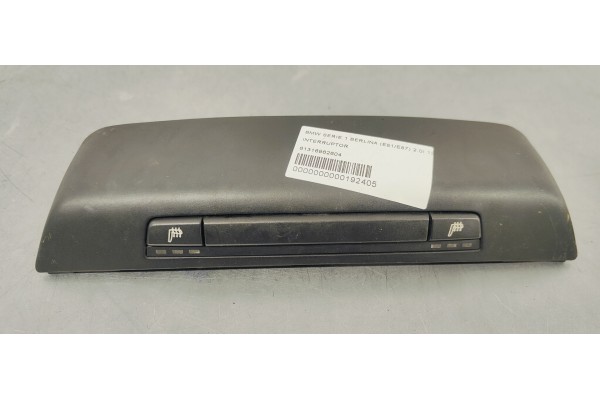 Recambio de interruptor para bmw serie 1 berlina (e81/e87) 2.0i 130 [118] referencia OEM IAM 61316962604  
