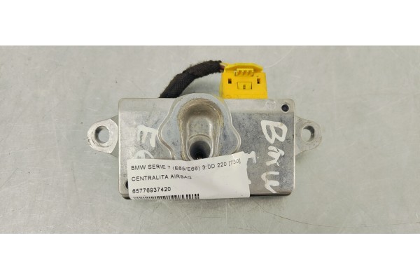 Recambio de centralita airbag para bmw serie 7 (e65/e66) 3.0d 220 [730] referencia OEM IAM 65776937420  