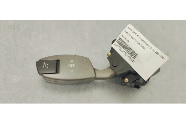 Recambio de mando multifuncion para bmw serie 7 (e65/e66) 3.0d 220 [730] referencia OEM IAM 6911521B  