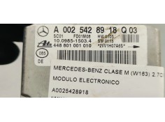 Recambio de modulo electronico para mercedes-benz clase m (w163) 2.7cdi 165 [270] 4x4 referencia OEM IAM A0025428918  
