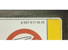 Recambio de parasol derecho para mercedes-benz clase a (w176) 2.2cdi 136 [200] fap referencia OEM IAM A1768100310  