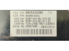 Recambio de cuadro instrumentos para peugeot 5008 1.6 hdi 115 fap referencia OEM IAM 9805232380  