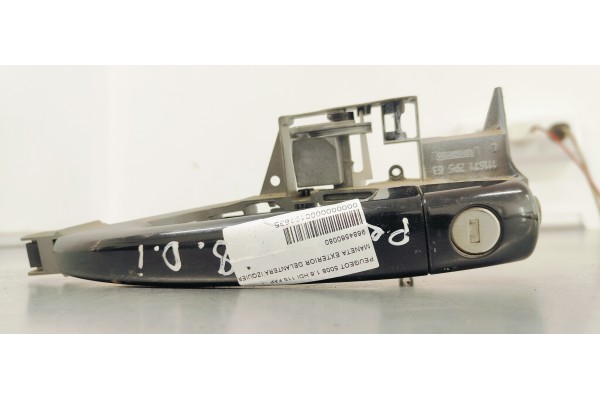 Recambio de maneta exterior delantera izquierda para peugeot 5008 1.6 hdi 115 fap referencia OEM IAM 9684560080  