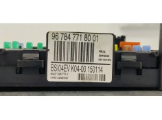 Recambio de caja reles / fusibles para peugeot 5008 1.6 hdi 115 fap referencia OEM IAM 9678477180  