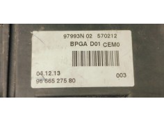 Recambio de caja reles / fusibles para peugeot 5008 1.6 hdi 115 fap referencia OEM IAM 9666527580  