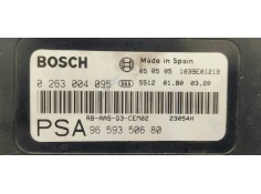Recambio de modulo electronico para peugeot 407 st sport referencia OEM IAM 0263004095  