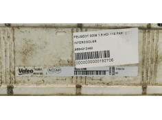 Recambio de intercooler para peugeot 5008 1.6 hdi 115 fap referencia OEM IAM 9684212480  