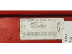 Recambio de piloto trasero izquierdo para peugeot 5008 1.6 hdi 115 fap referencia OEM IAM 9672666580  