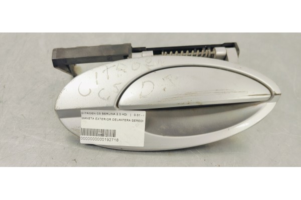 Recambio de maneta exterior delantera derecha para citroen c5 berlina 2.0 hdi referencia OEM IAM   