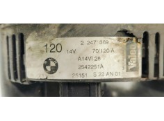 Recambio de alternador para bmw serie 5 touring (e39) 3.0 d 195 [530] referencia OEM IAM 2247389  