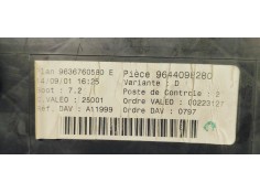 Recambio de caja reles / fusibles para peugeot 307 (s1) xr clim referencia OEM IAM 9636760580E  