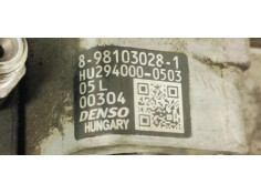 Recambio de bomba inyeccion para opel zafira b edition ´´111 jahre´´ referencia OEM IAM 8981030281  