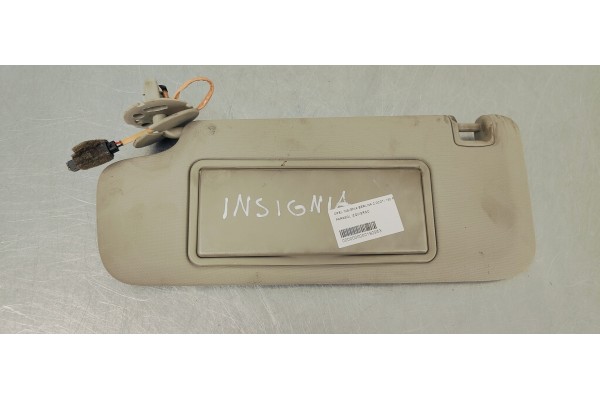 Recambio de parasol izquierdo para opel insignia berlina 2.0cdti 130 fap referencia OEM IAM   