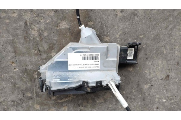 Recambio de cerradura puerta trasera derecha para peugeot 5008 premium referencia OEM IAM A04991 7042W149314 A04991