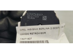 Recambio de mando retrovisor para opel insignia berlina 2.0cdti 130 fap referencia OEM IAM 13271827  