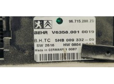 Recambio de mando climatizador para citroen c5 berlina millenium referencia OEM IAM 96715288ZD  