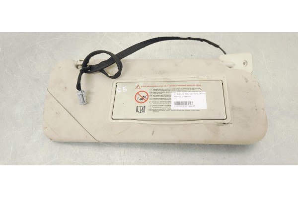 Recambio de parasol derecho para citroen c5 berlina 2.0 hdi 140 fap referencia OEM IAM   