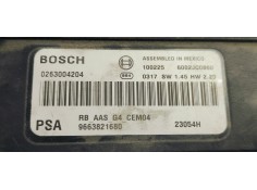 Recambio de modulo electronico para citroen c5 berlina millenium referencia OEM IAM 0263004204  