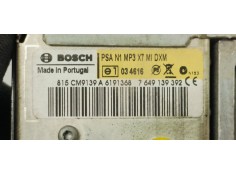 Recambio de sistema audio / radio cd para citroen c5 berlina millenium referencia OEM IAM 9666968177  