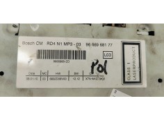 Recambio de sistema audio / radio cd para citroen c5 berlina millenium referencia OEM IAM 9666968177  