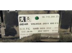 Recambio de mando climatizador para citroen c5 berlina 2.0 hdi 140 fap referencia OEM IAM 96715288ZD  