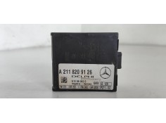 Recambio de modulo electronico para mercedes-benz clase c (w203) berlina 2.2 cdi cat referencia OEM IAM A2118209126  