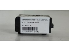 Recambio de modulo electronico para mercedes-benz clase c (w203) berlina 2.2 cdi cat referencia OEM IAM A2118209126  