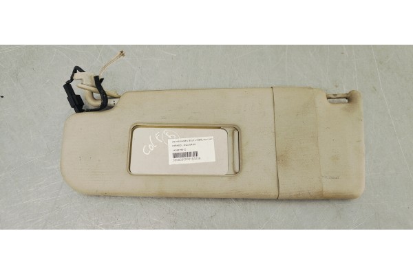 Recambio de parasol izquierdo para volkswagen golf v berlina (1k1) highline 4motion referencia OEM IAM 1K0857551D  