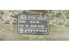 Recambio de intercooler para kia sorento 2.5 crdi ex referencia OEM IAM 281904A160  