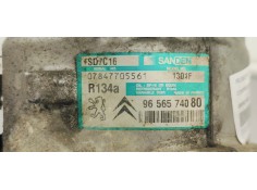 Recambio de compresor aire acondicionado para peugeot 407 st sport referencia OEM IAM 9656574080  