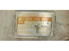Recambio de compresor aire acondicionado para volkswagen passat berlina (3b3) 1.9tdi 130 4x4 referencia OEM IAM 8D0260808  
