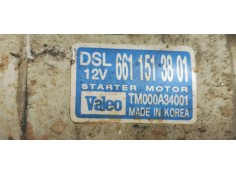 Recambio de motor arranque para ssangyong kyron 2.0 d referencia OEM IAM 6611513801  