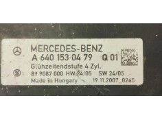 Recambio de caja precalentamiento para mercedes-benz clase a (w169) 2.0cdi 110 [180] referencia OEM IAM A6401530479  