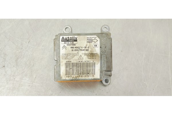 Recambio de centralita airbag para citroen xsara picasso 2.0 hdi satisfaction referencia OEM IAM 9652276980  