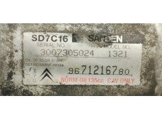 Recambio de compresor aire acondicionado para peugeot 5008 1.6 hdi 115 fap referencia OEM IAM 9671216780  