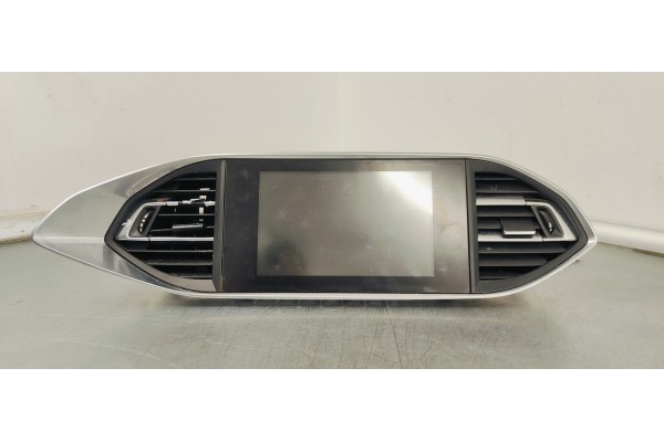 Recambio de pantalla multifuncion para peugeot 308 1.6hdi 92 fap referencia OEM IAM 9811486280  