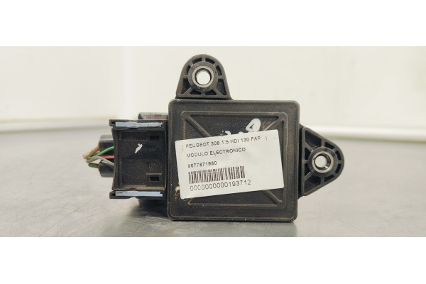Recambio de modulo electronico para peugeot 308 1.5 hdi 130 fap referencia OEM IAM 9677871680  